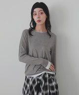 レイヤードデザインロングＴシャツ