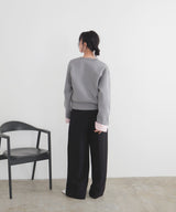 【2月上旬予約商品】シャツドッキングニットカーデ