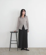 カットシャーリングポロシャツ