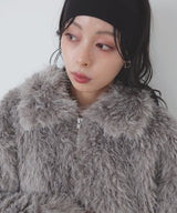 フェイクファースタンドブルゾン