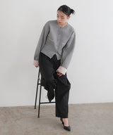 【1月中旬予約商品】バイカラーニットカーディガン