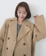 【mayu × LIAN】ハーフトレンチコート