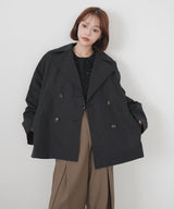 【mayu × LIAN】ハーフトレンチコート