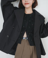 【mayu × LIAN】ハーフトレンチコート