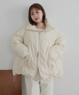 【10月下旬予約商品】　【ayu×LIAN】ファイバーダウンフードデザインジャケット