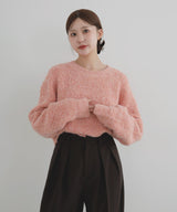 【10月下旬予約商品】　【ayu×LIAN】ボリュームミックスニット