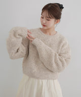 【10月下旬予約商品】　【ayu×LIAN】ボリュームミックスニット