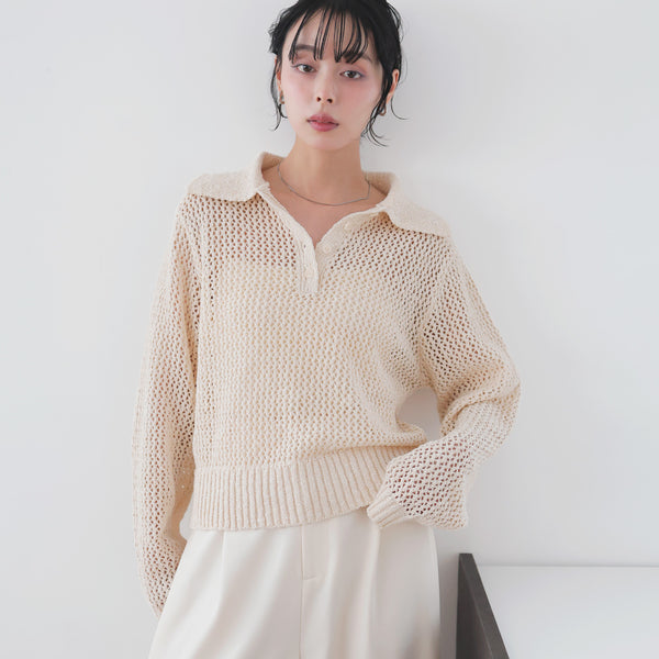 MIXメッシュポロニット – LIAN