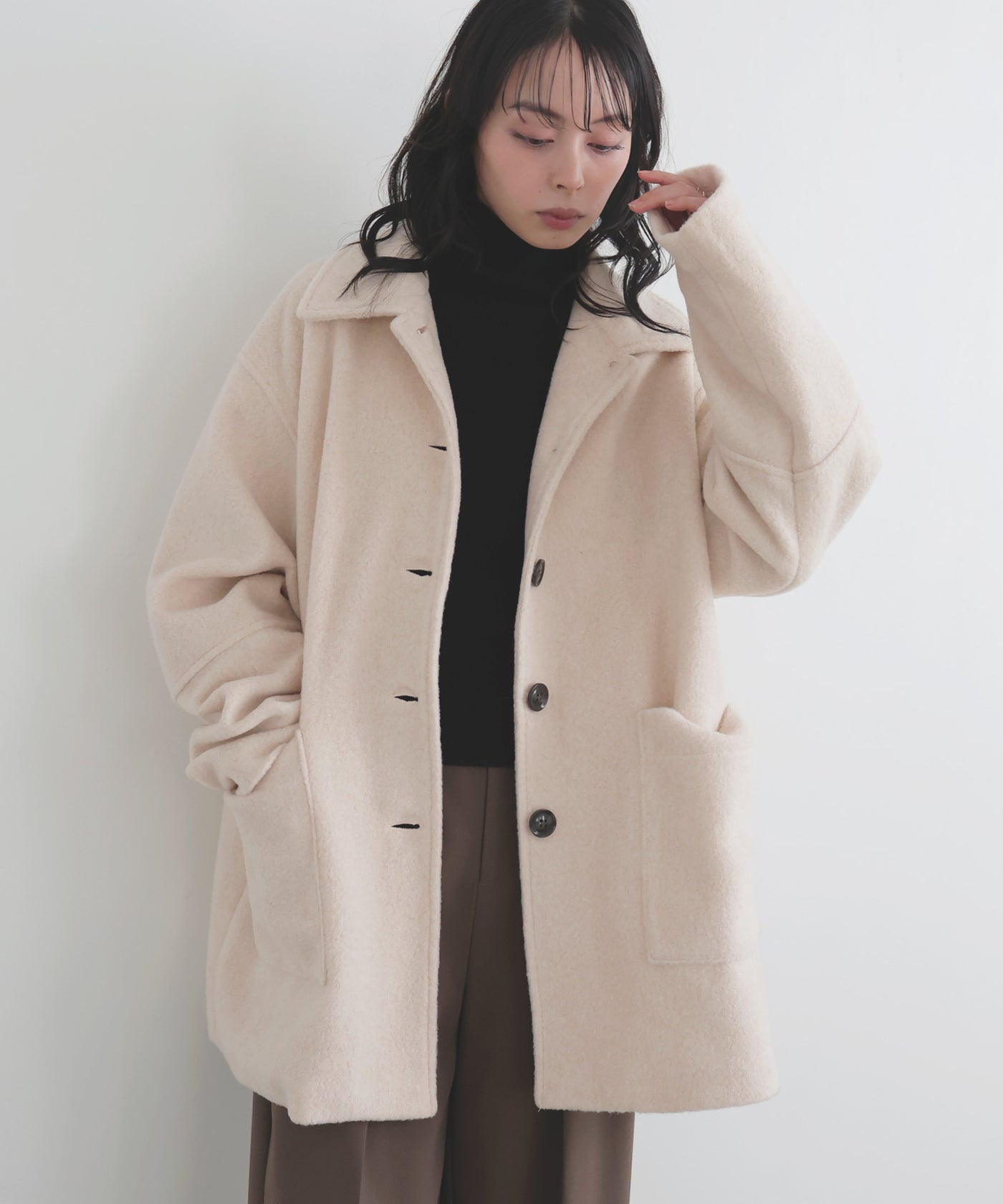 ストールセットウールライクコート – LIAN