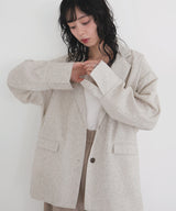 サマーツイードテーラードジャケット