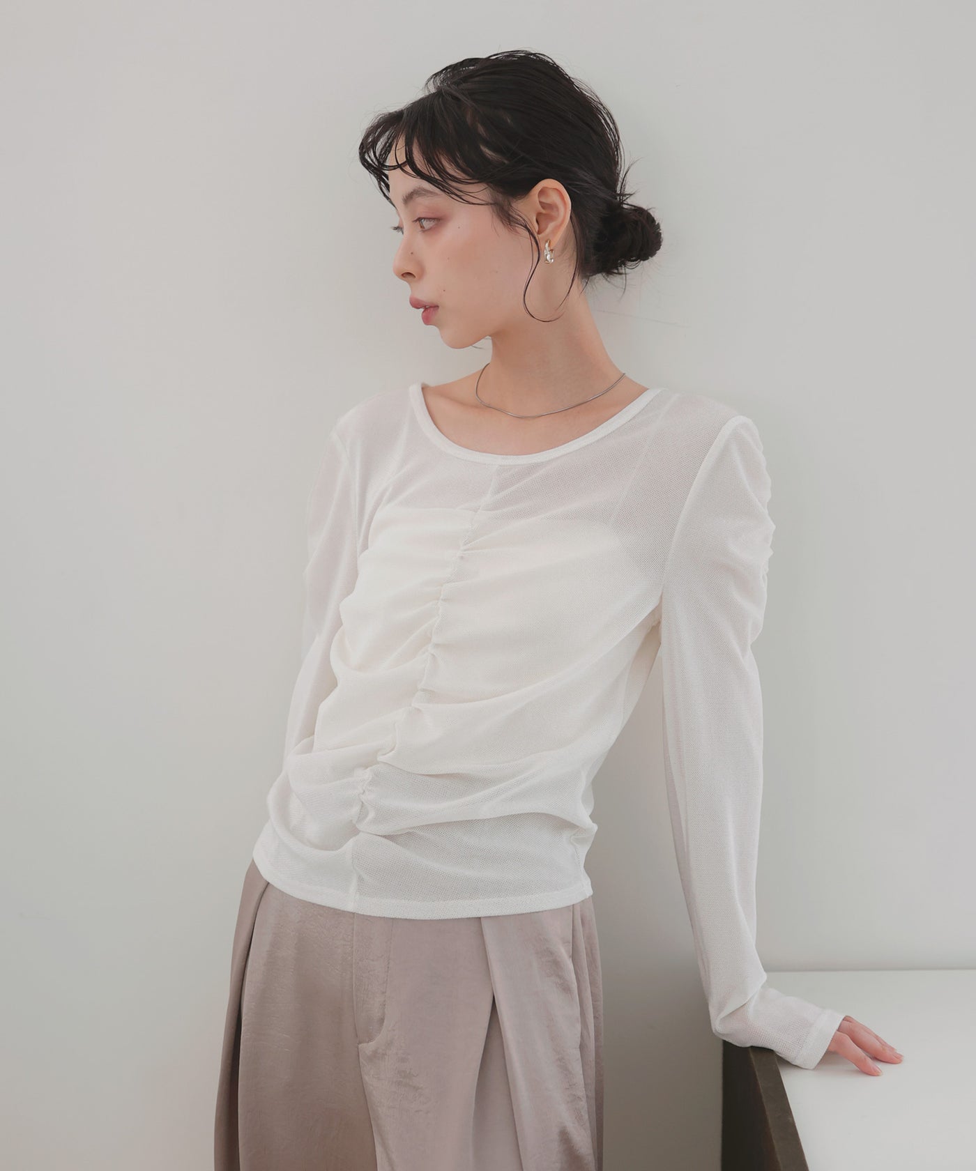 ATTISESSIONシアー フライス シャーリング プルオーバー シアーベロアシャーリングプルオーバー – LIAN