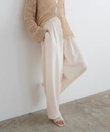 サイドタックワイドスラックス