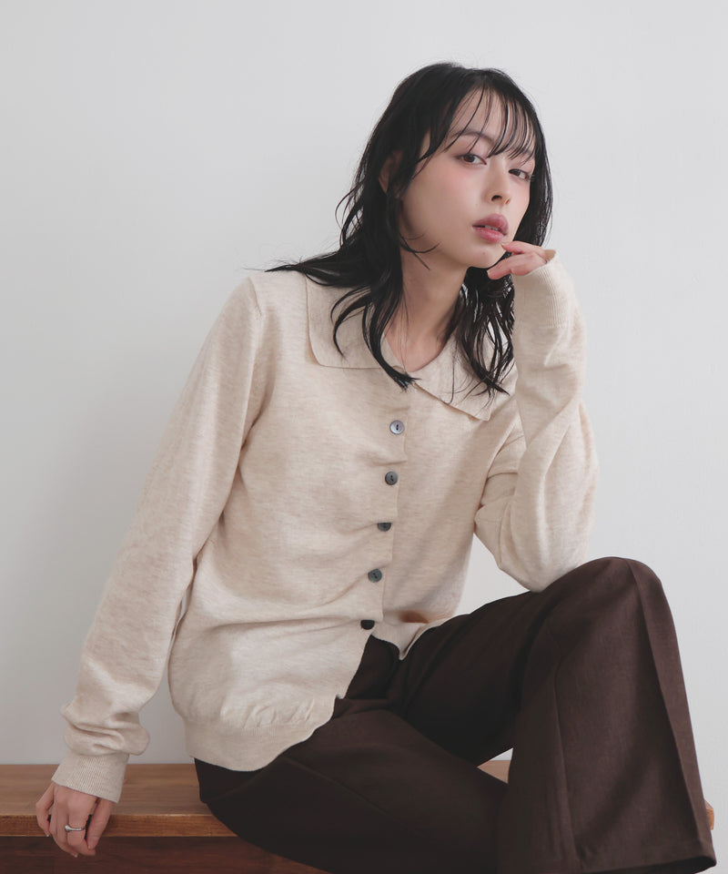 【12月上旬予約商品】フロントドレープポロニット