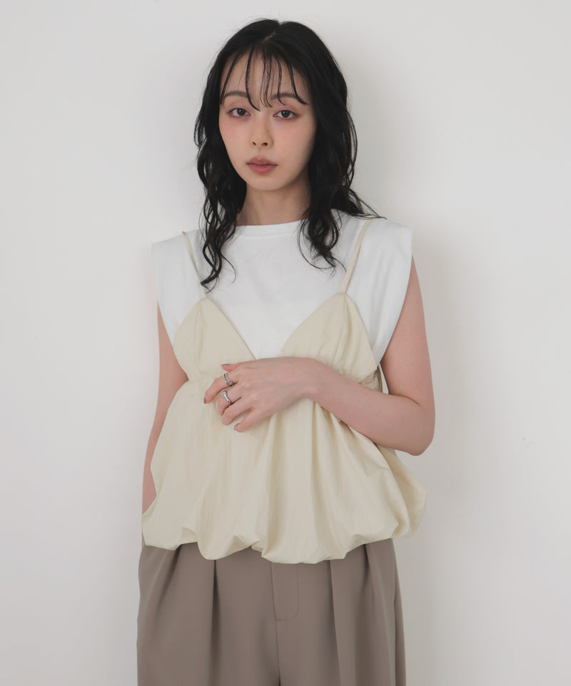 SLOBE IENA バルーンキャミ　試着のみ バルーンキャミビスチェ – LIAN