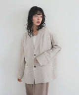 サマーツイードテーラードジャケット