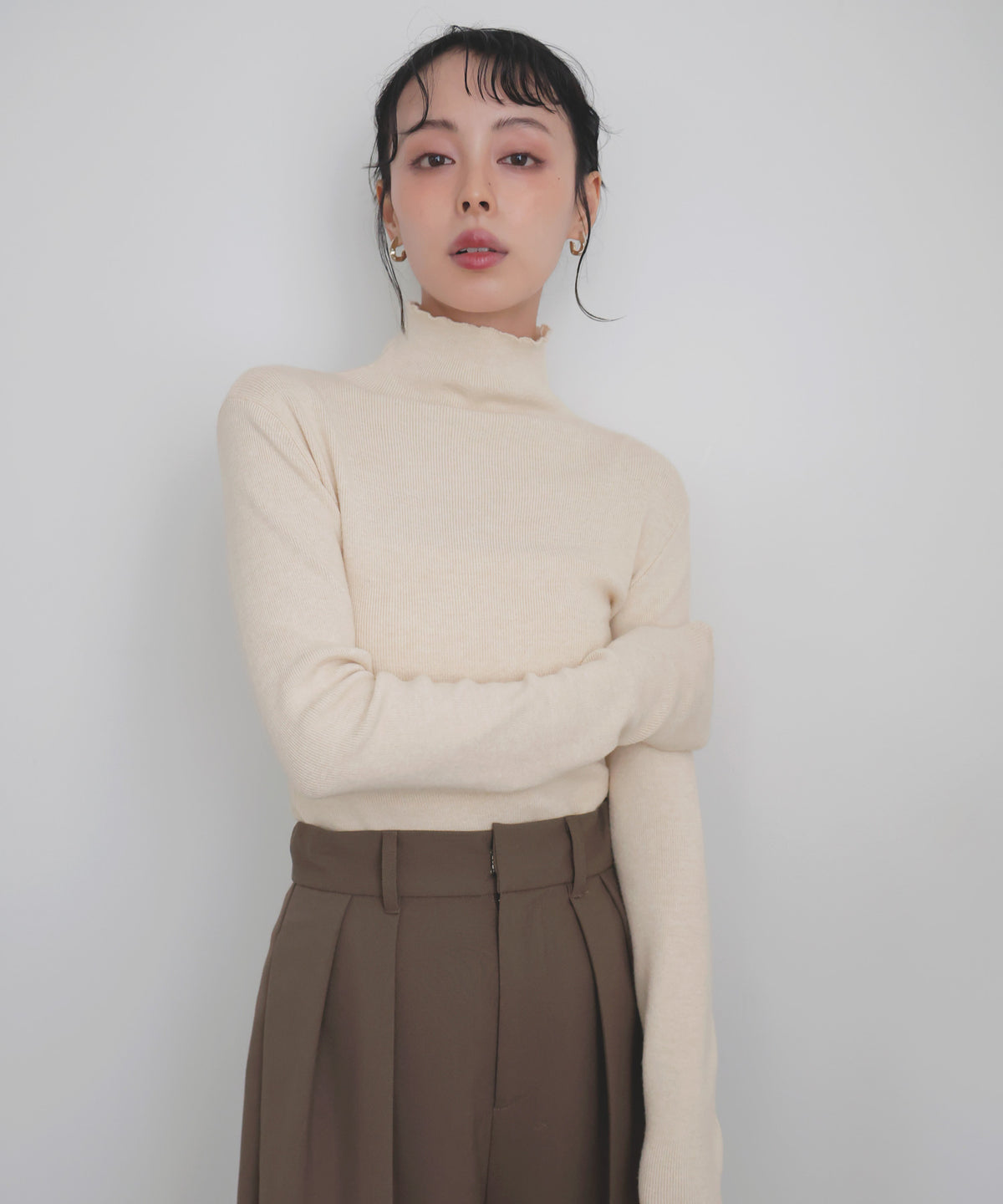 良品⭐️レリアン　ニットジャケット　カシミヤ混　ウール　シングル　黒　秋　冬　9号 ニットテーラードジャケット | Leilian (Women)/レリアン | 三越