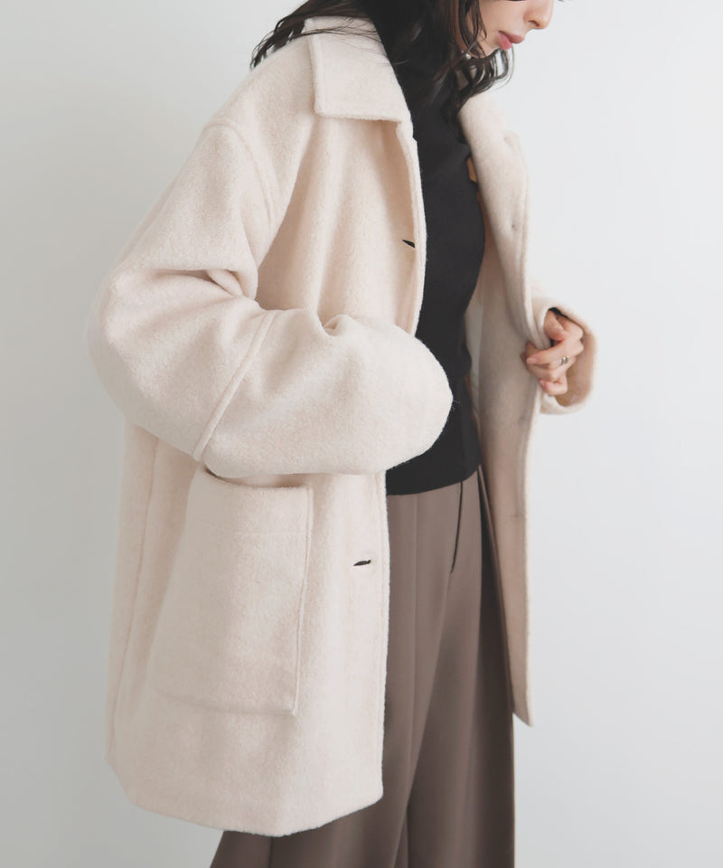 【11月下旬予約商品】ストールセットウールライクコート