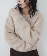 【10月下旬予約商品】　【ayu×LIAN】ボリュームミックスニット