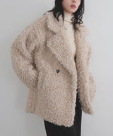 プードルファーテーラードコート