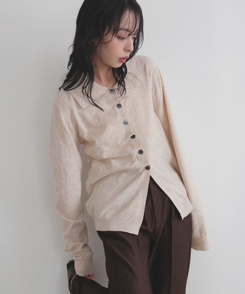 【12月上旬予約商品】フロントドレープポロニット