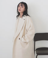 シャギーダブルロングコート