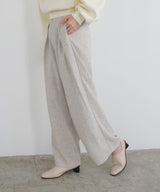 サマーツイードタックパンツ