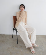 サイドタックワイドスラックス