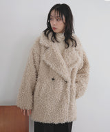 プードルファーテーラードコート