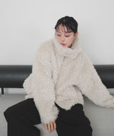 フェイクファースタンドブルゾン