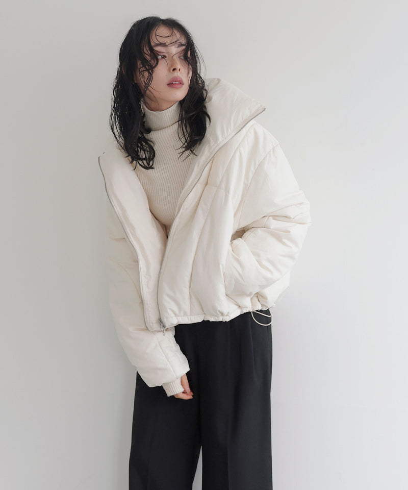 \ 8月22日発売 /【10月下旬予約商品】チェックファイバーショートダウン
