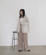 サマーツイードテーラードジャケット