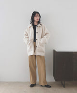 ボアムートンステンカラーコート