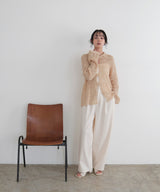 サイドタックワイドスラックス