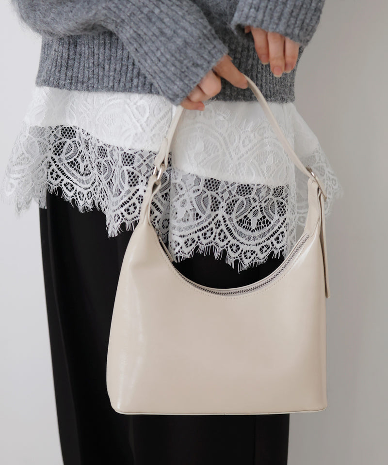 【12月上旬予約商品】ラウンドミニホーボーバッグ