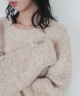 【10月下旬予約商品】　【ayu×LIAN】ボリュームミックスニット