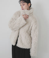 フェイクファースタンドブルゾン