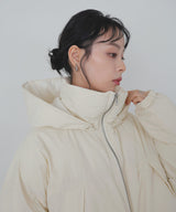 【10月下旬予約商品】　【ayu×LIAN】ファイバーダウンフードデザインジャケット