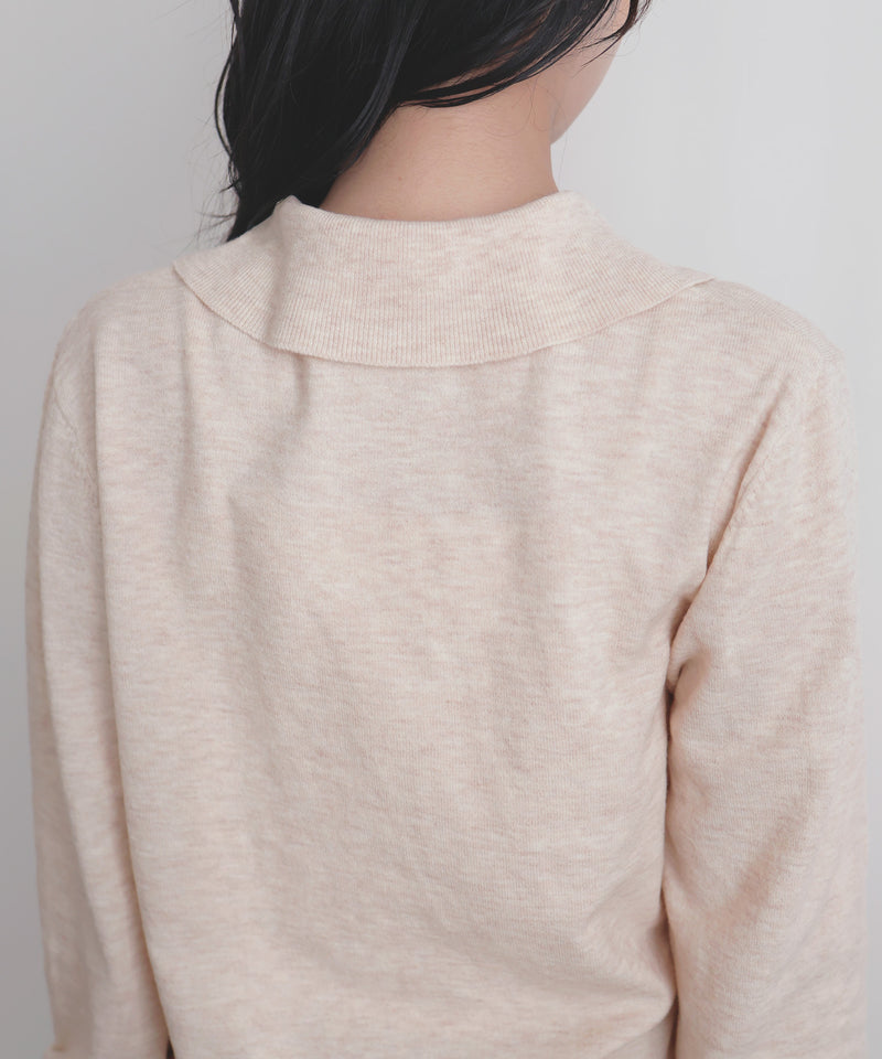 【12月上旬予約商品】フロントドレープポロニット