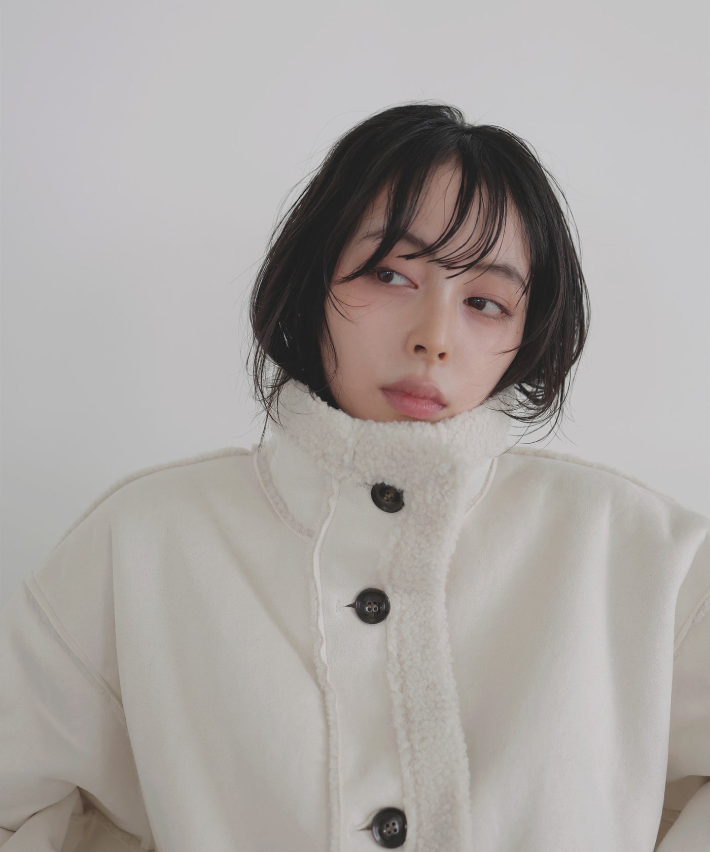 ムートンボアミドルコート – LIAN