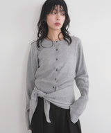 ストールセットクルーネックカーディガン