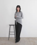 ストールセットクルーネックカーディガン