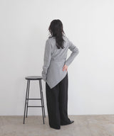 ストールセットクルーネックカーディガン