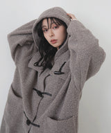 シャギーダッフルロングコート