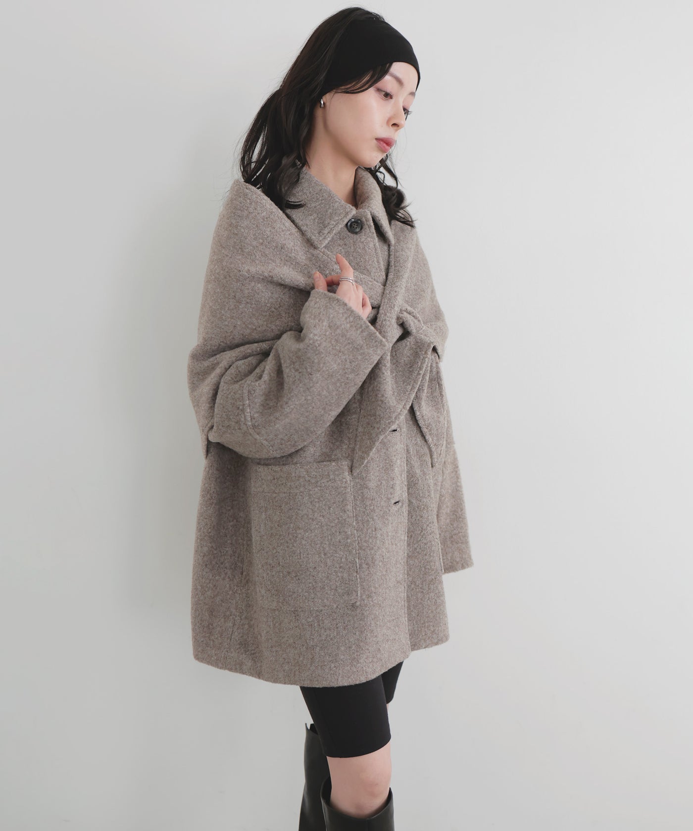 ストールセットウールライクコート – LIAN