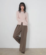 【1月下旬予約商品】ツータックワイドパンツ