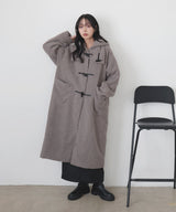 シャギーダッフルロングコート