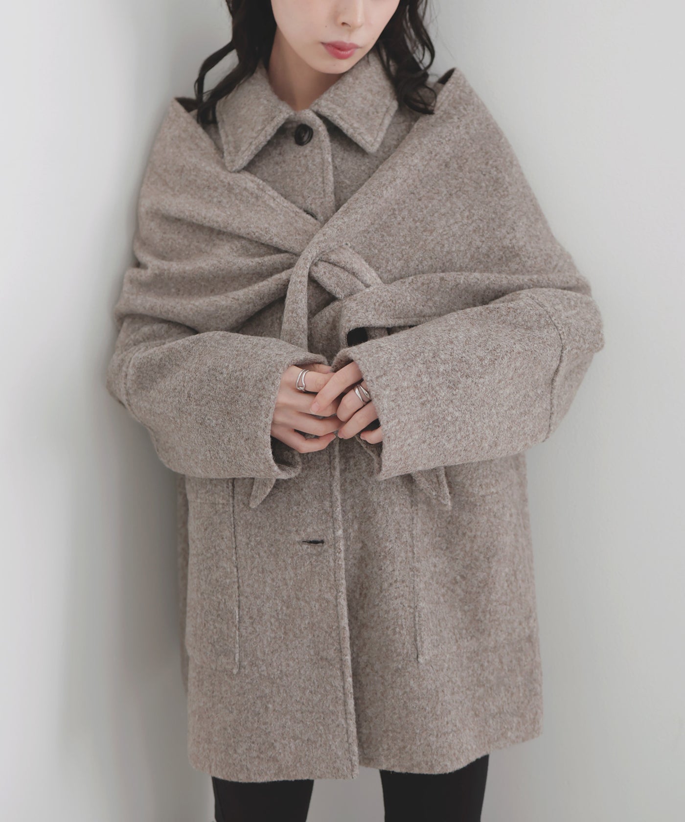 ストールセットウールライクコート – LIAN