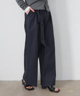 ウエストギャザーチノパンツ