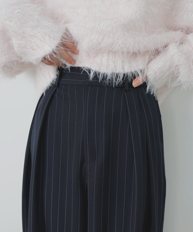 ストライプタックパンツ