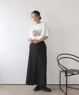 フラワーフォトロゴTシャツ
